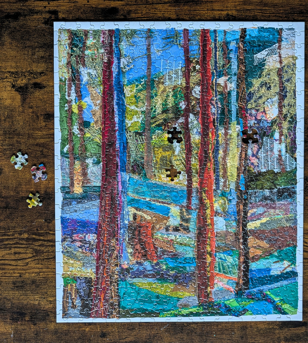 500 PIECE PUZZLE, The Community Forest – freak'n-art