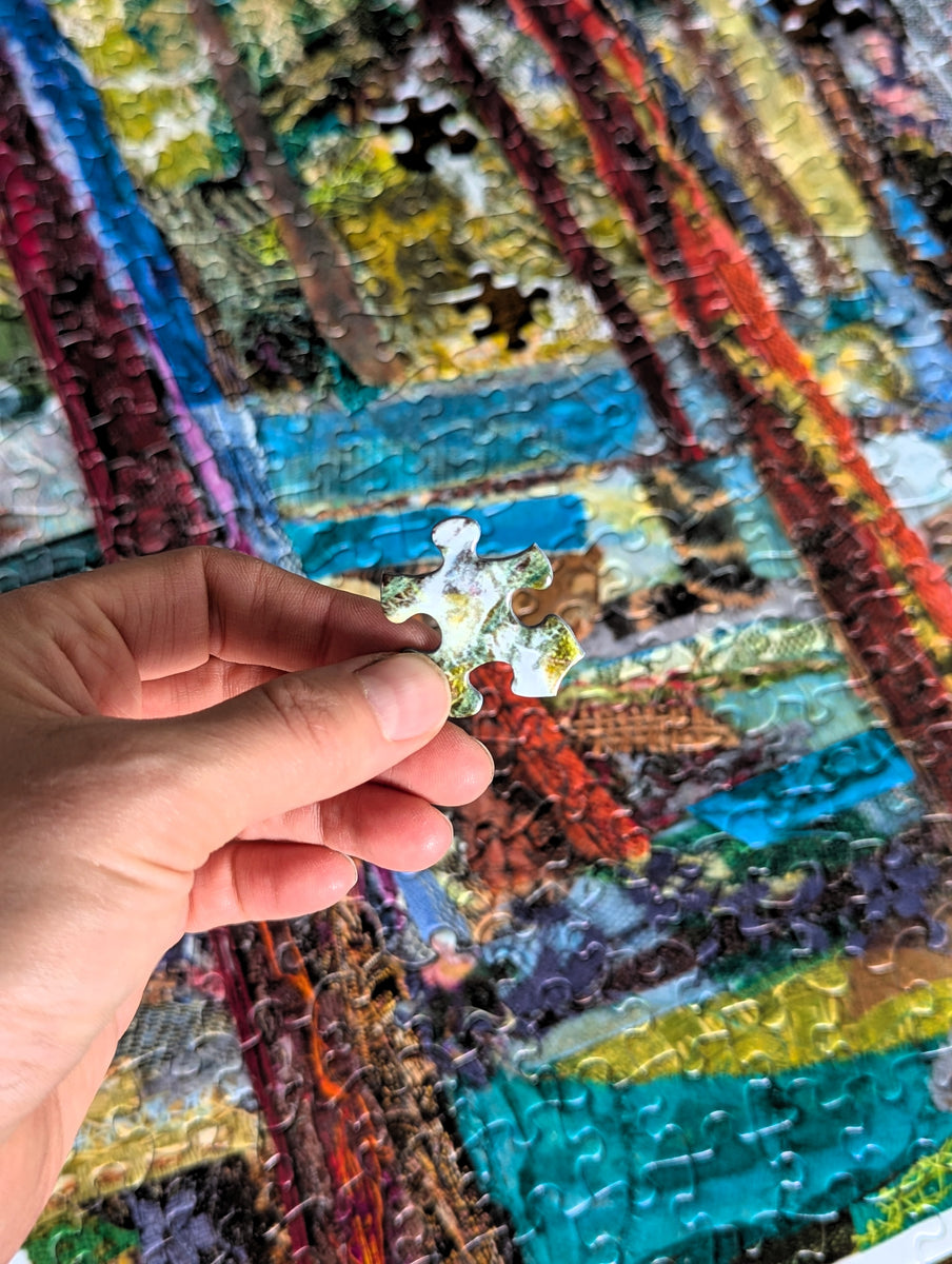 500 PIECE PUZZLE, The Community Forest – freak'n-art