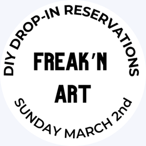 Sunday March 2nd DIY RESERVATIONS