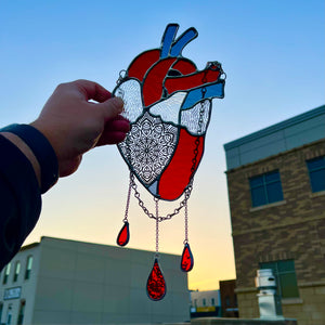 Stained Glass Assembly, Bleeding Heart, 10/26/25