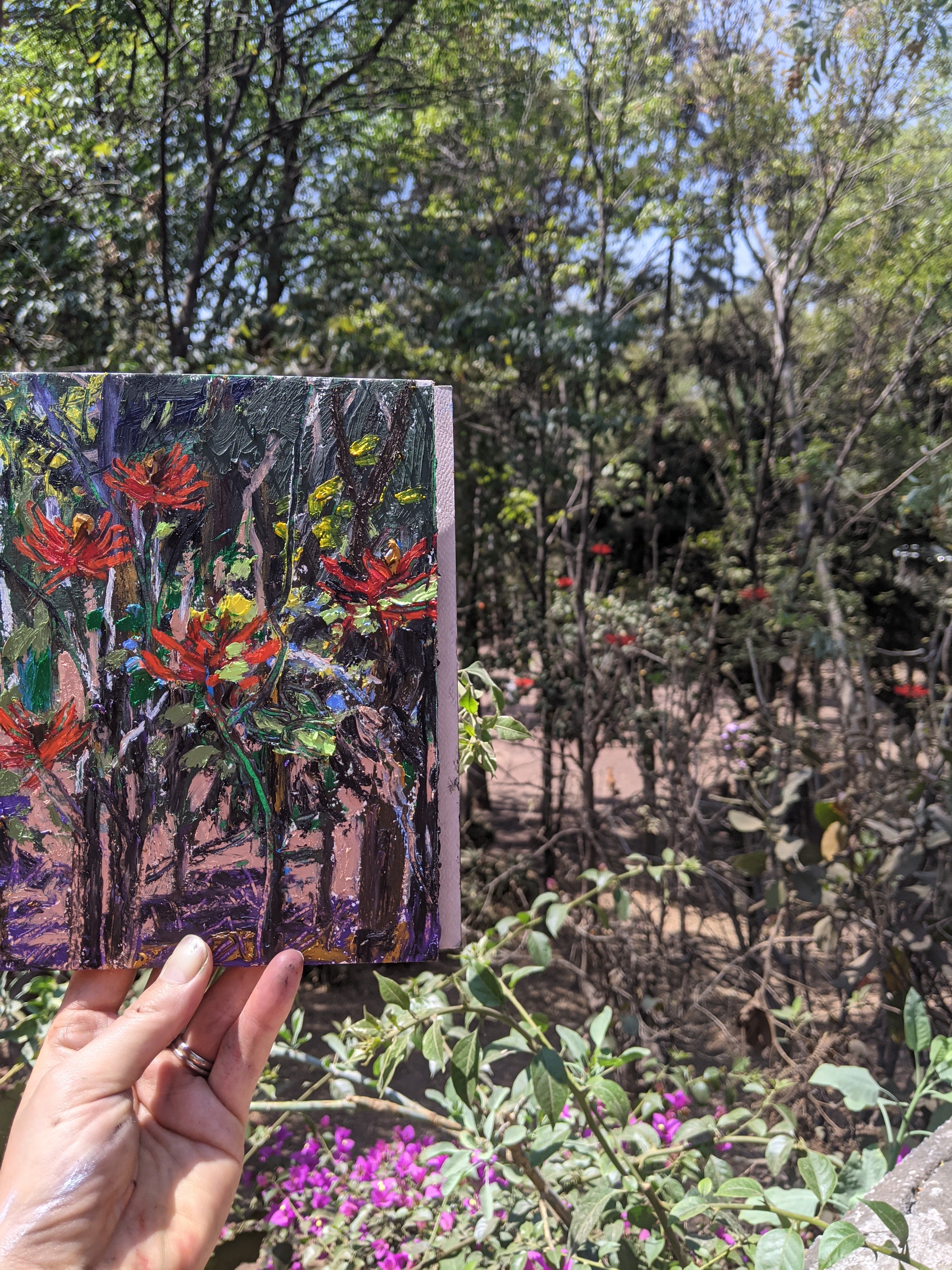 Art in The Park! A Plein-Air Oil Pastel Workshop, 07/30/25