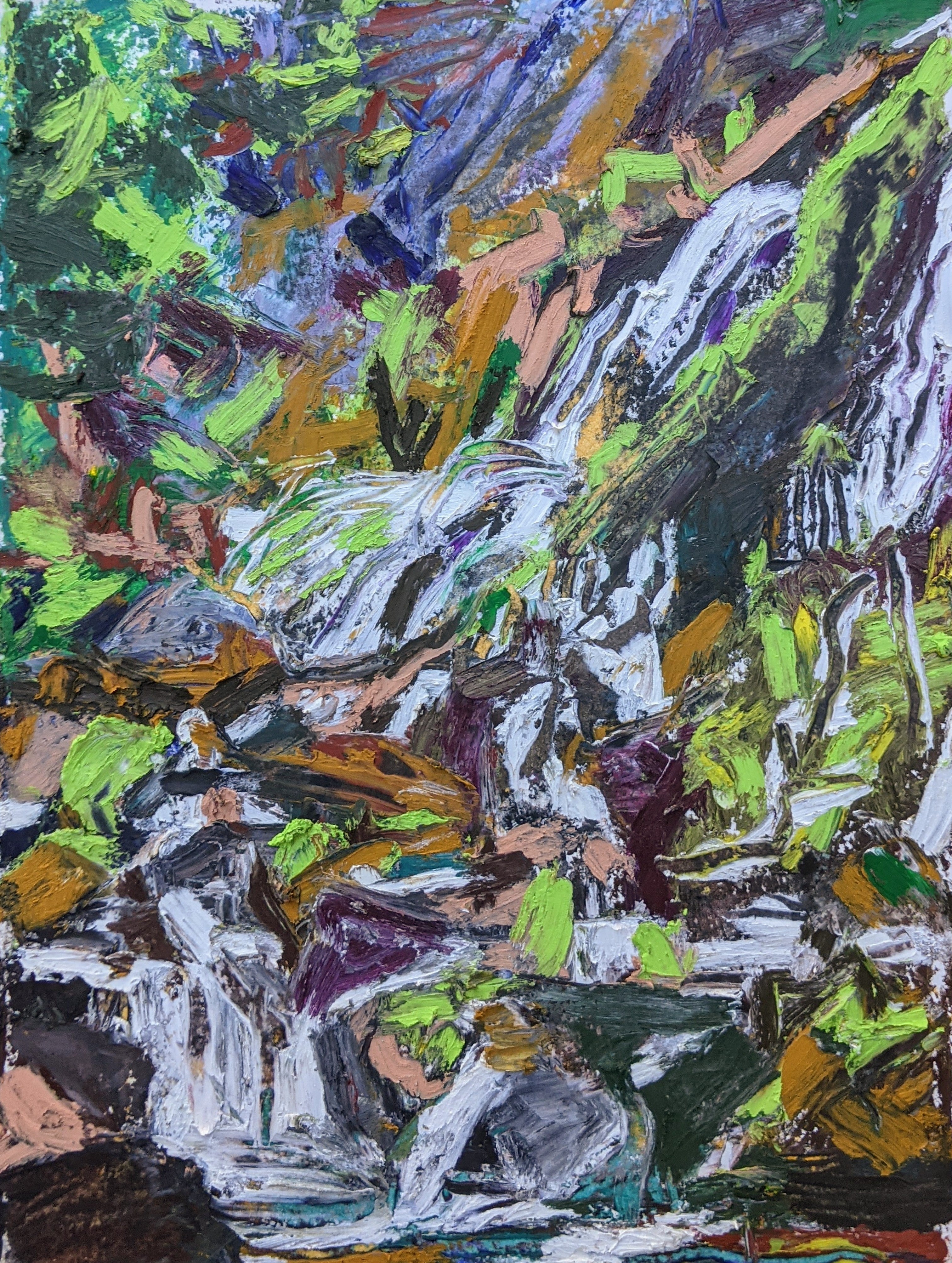 Art in The Park! A Plein-Air Oil Pastel Workshop, 07/30/25