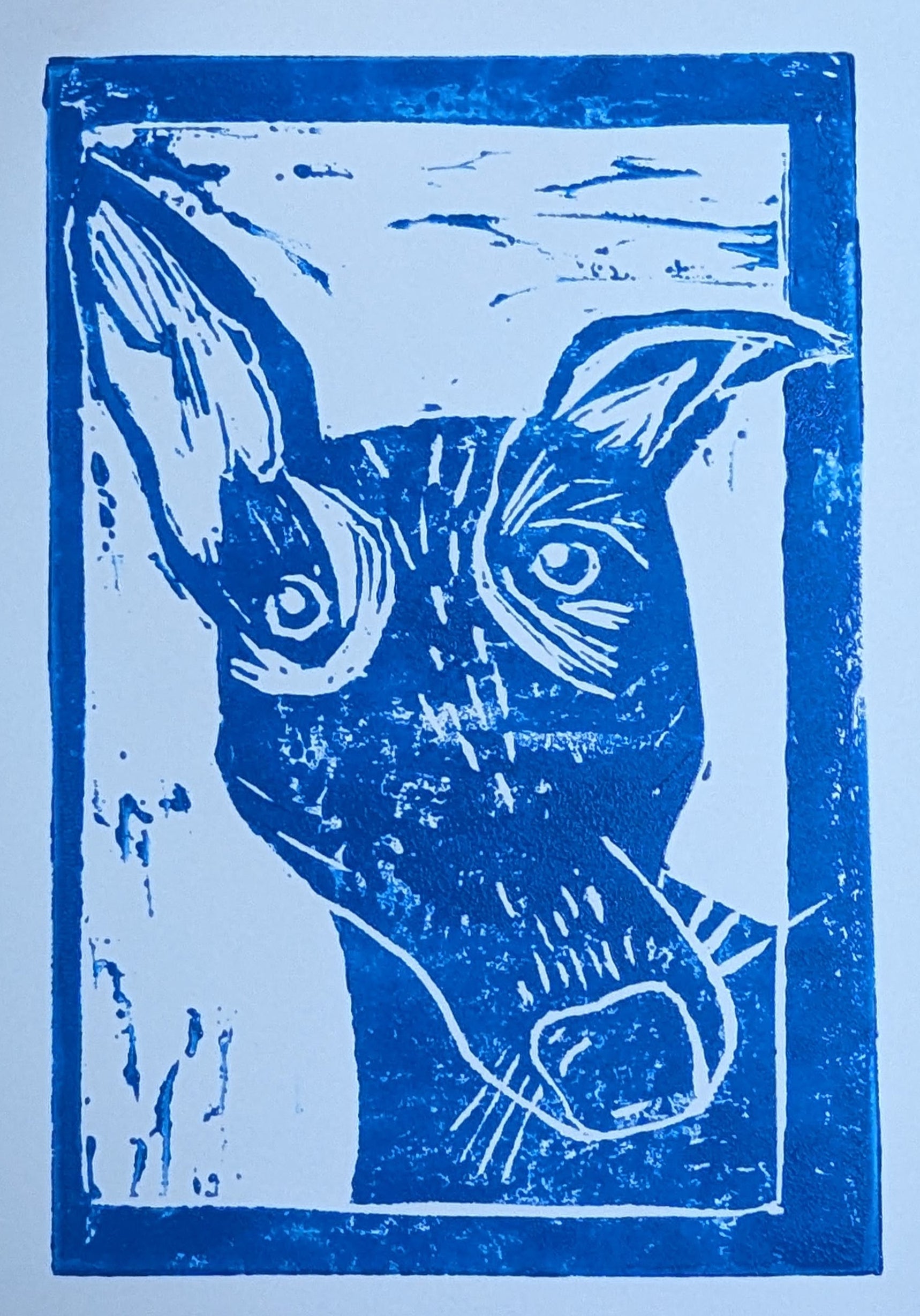 Pet Portraits: Block Printing, 07/24/25