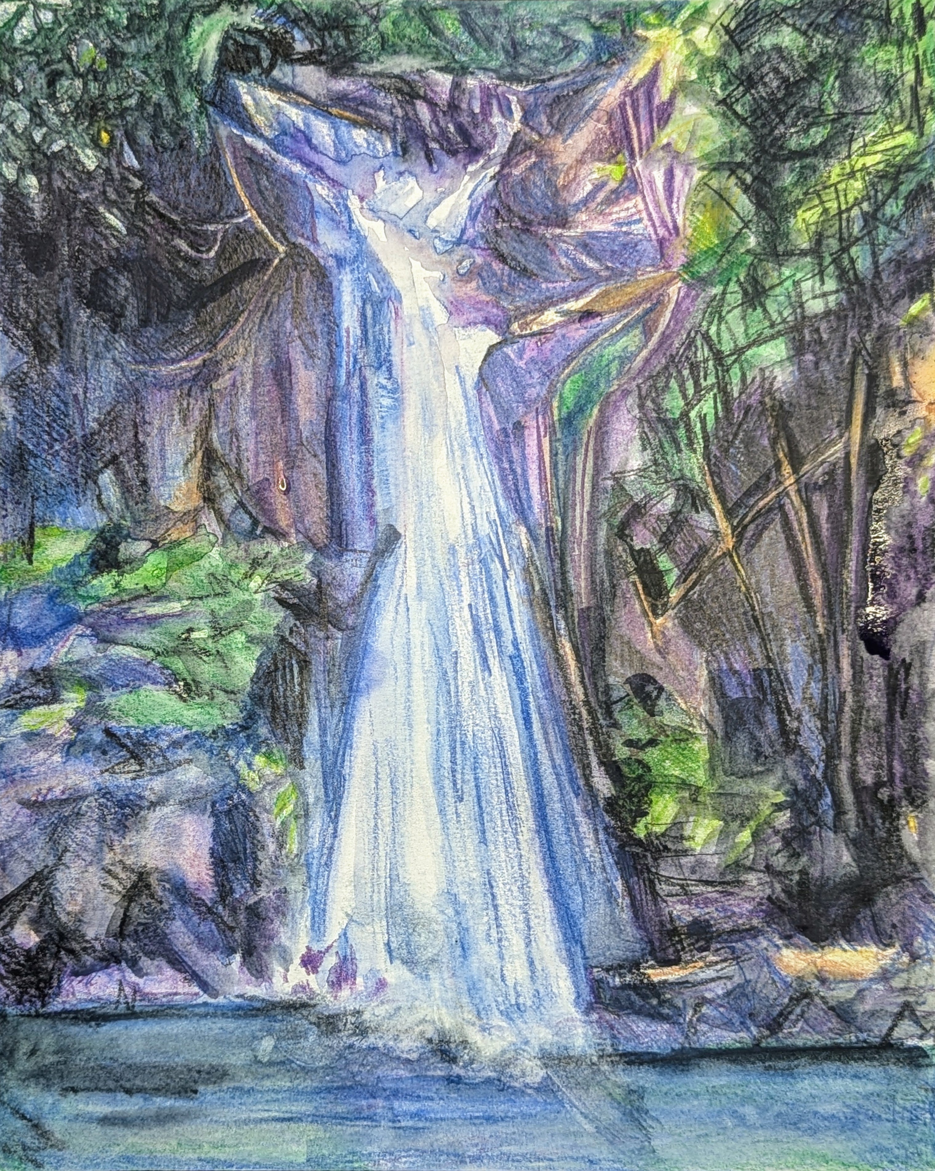 Watercolor Pencil Demo Night, 10/10/25