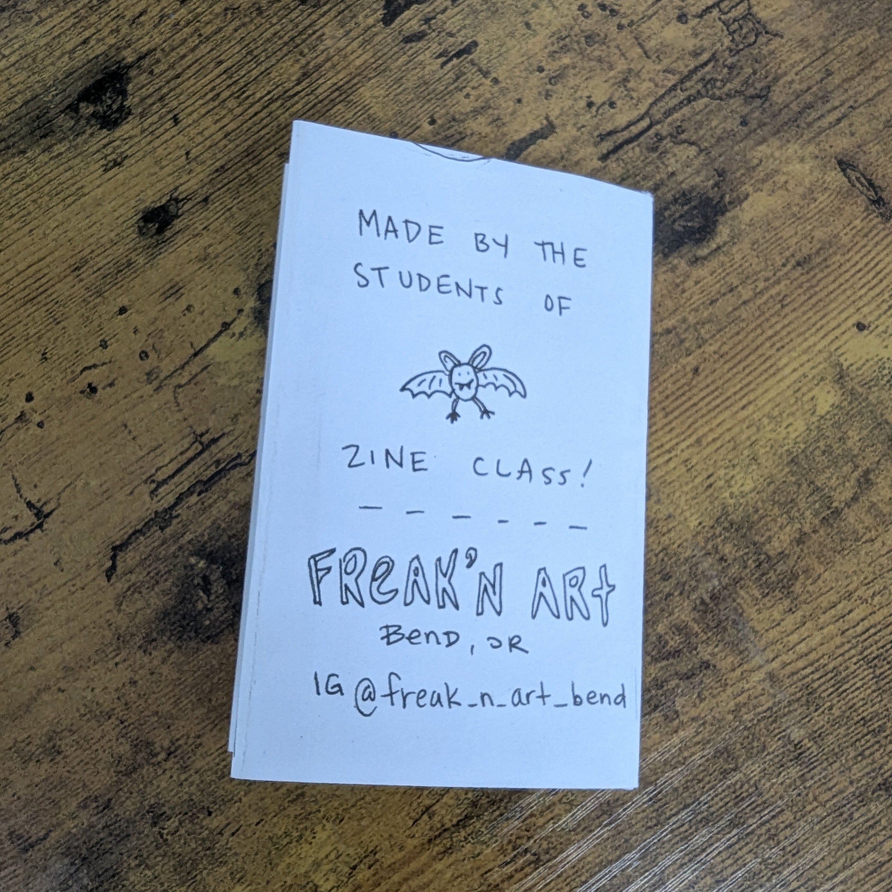 Let's Make a Zine! 11/19/25