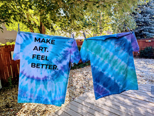 CUSTOM TIE -DYED FREAK'N ART T-Shirt