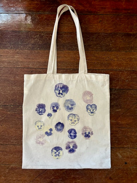 Flower Printed Totes! An Eco Printing Workshop, 09/28/25