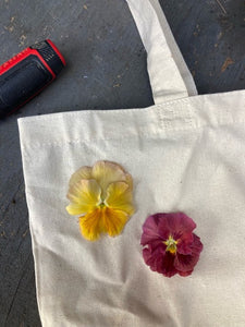 Flower Printed Totes! An Eco Printing Workshop, 09/28/25