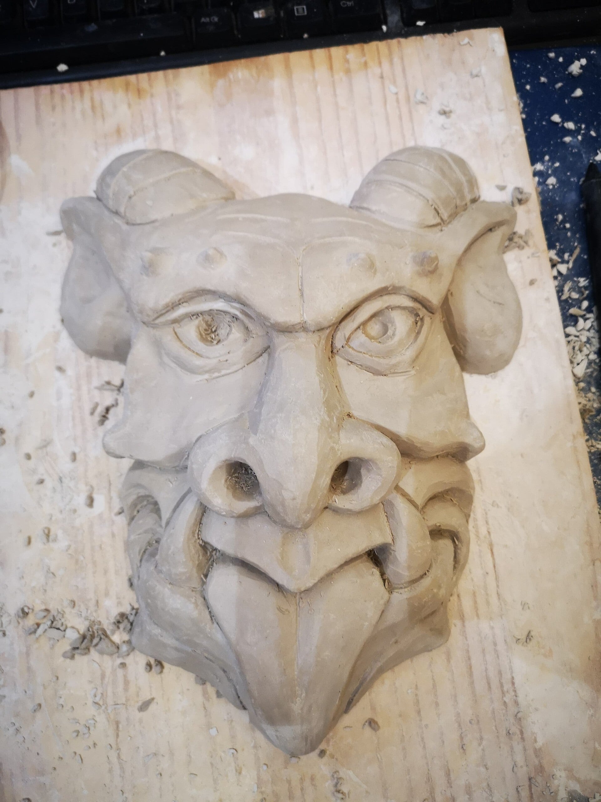 Grotesque Relief Sculpture Workshop, 10/16/25