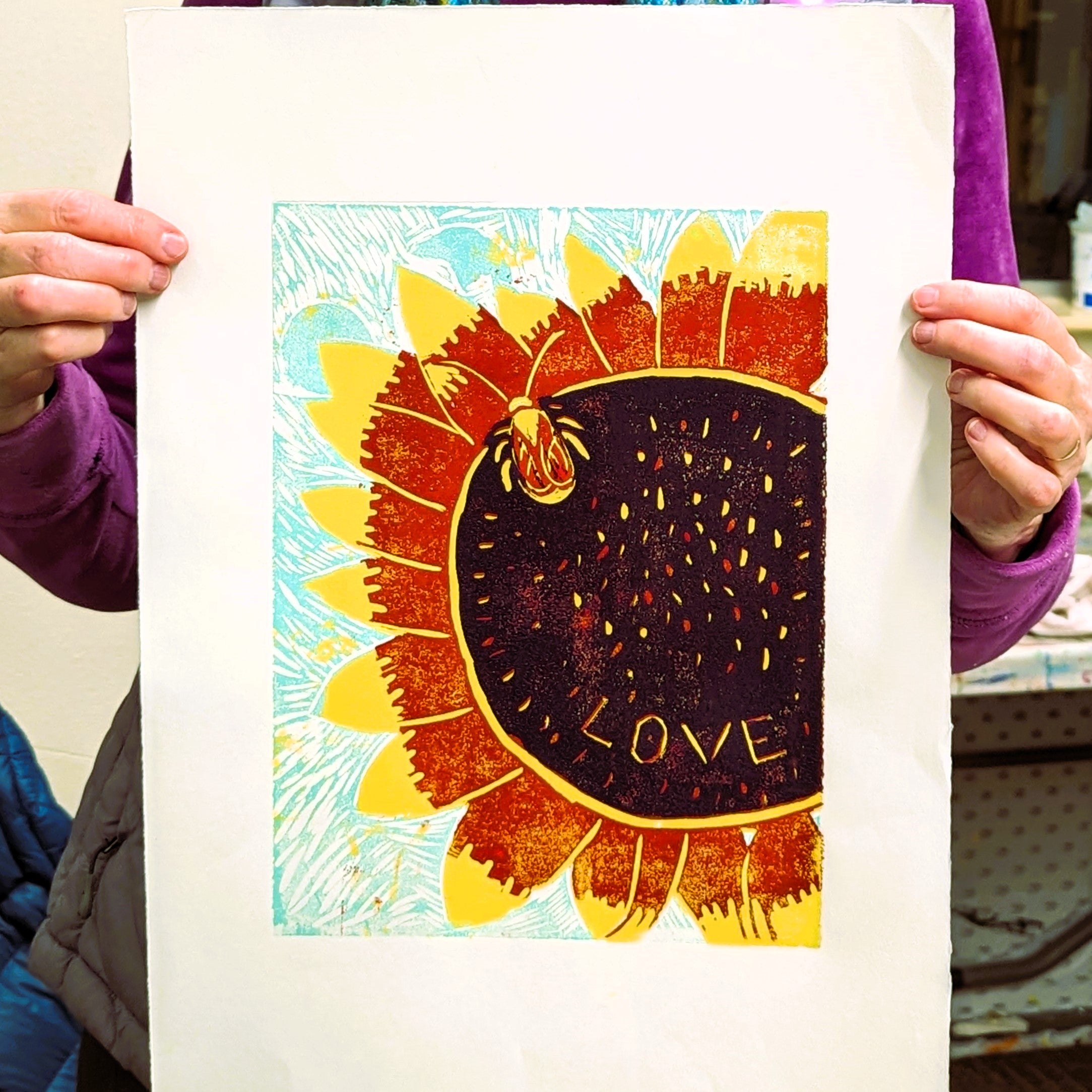 Reduction Block Printmaking, 11/06-11/20